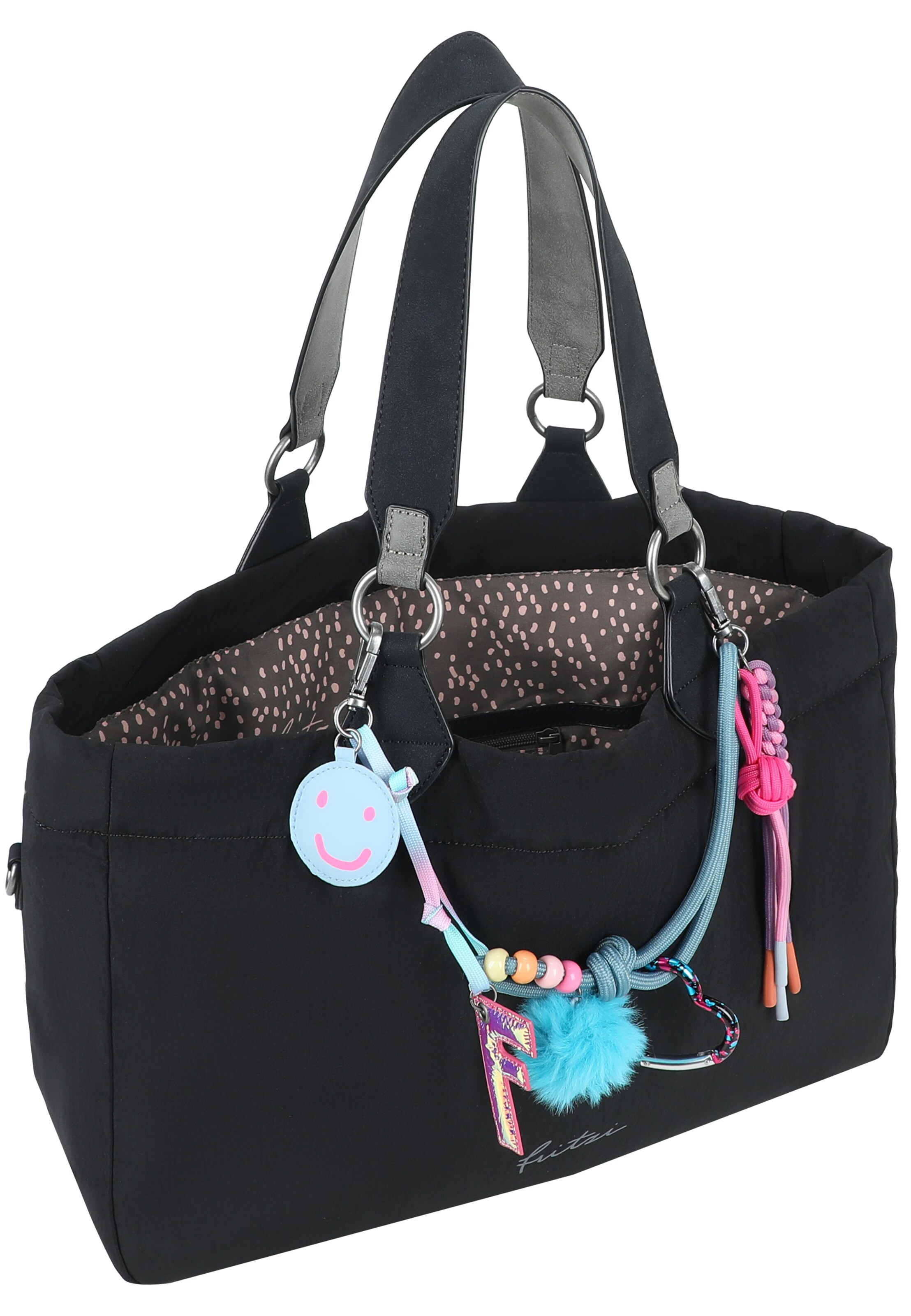 Fritzi aus Preußen Shopper 'Tüddelüt' in Black