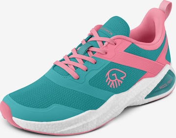 Baskets basses GIESSWEIN en vert : devant