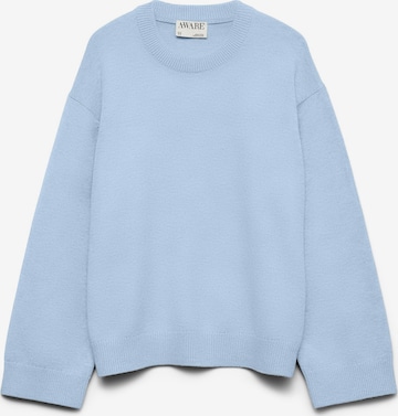 VERO MODA Pullover 'AWLaura' in Blau: Vorderseite