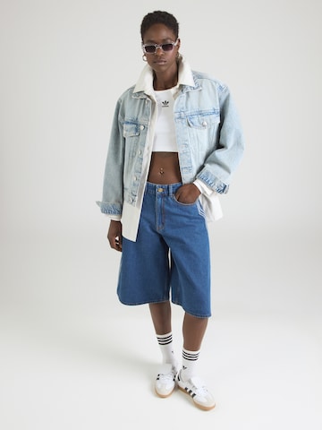 Tricou 'Essentials' de la ADIDAS ORIGINALS pe alb