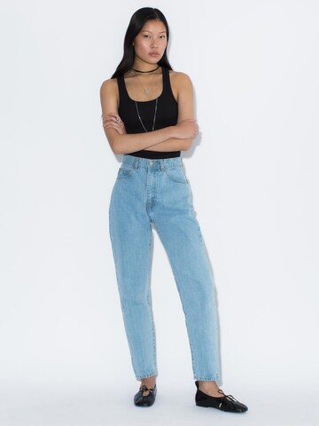 Dr. Denim Tapered Jeans 'Nora High Cropped' in Blue