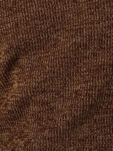 No Excess Pullover in Braun