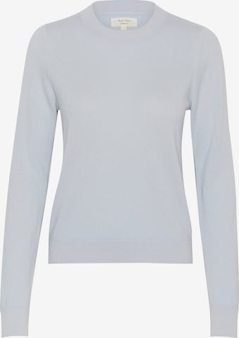 Part Two Pullover in Blau: Vorderseite