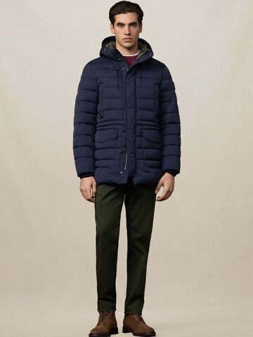 Hackett London Winterjas 'Heritage' in Blauw