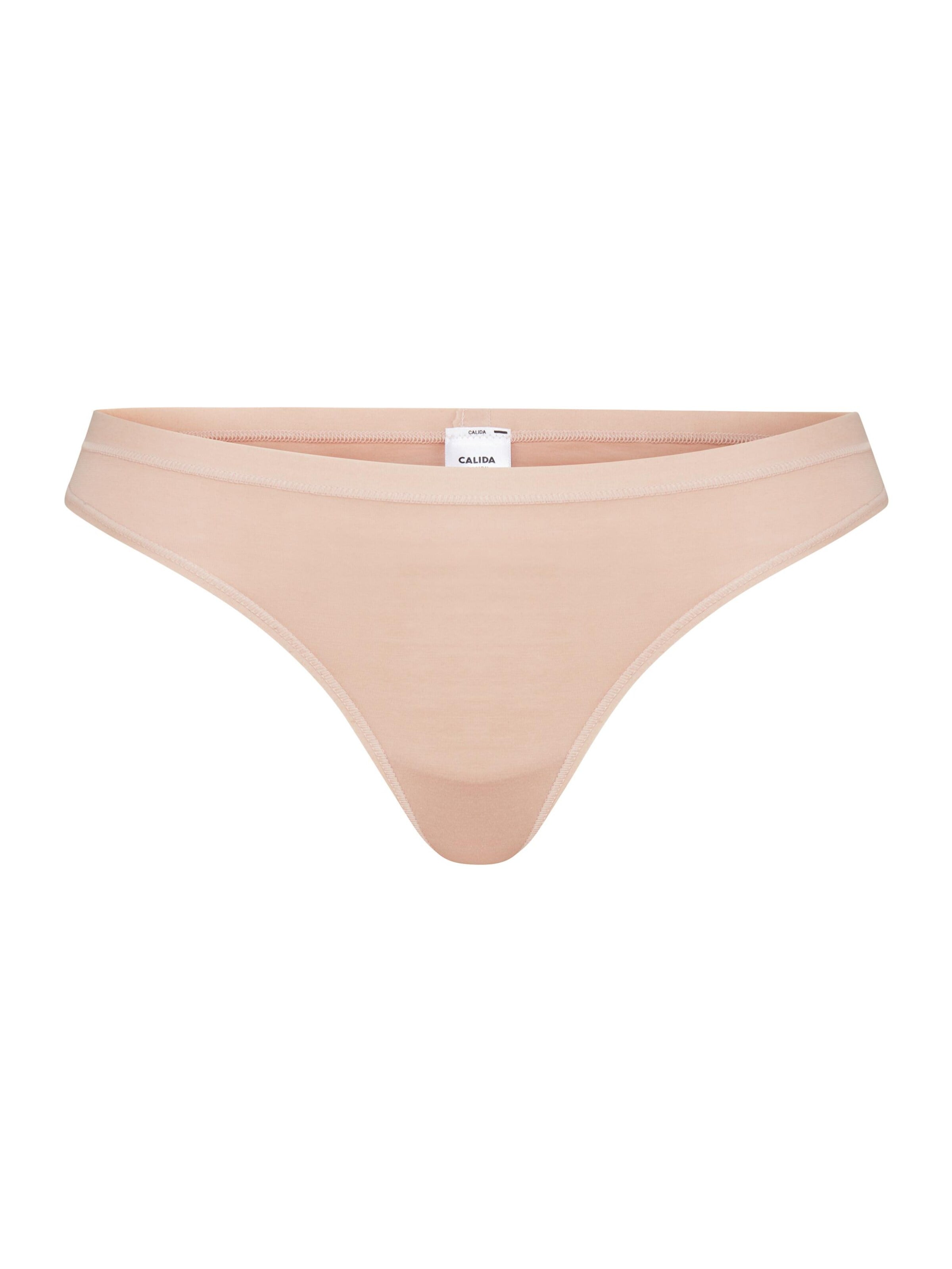 String 'Natural Comfort' di CALIDA in rosa: frontale