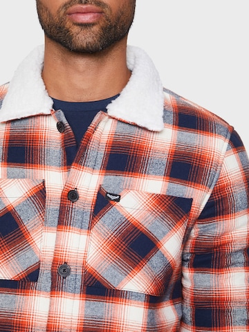 Threadbare Regular Fit Hemd in Rot