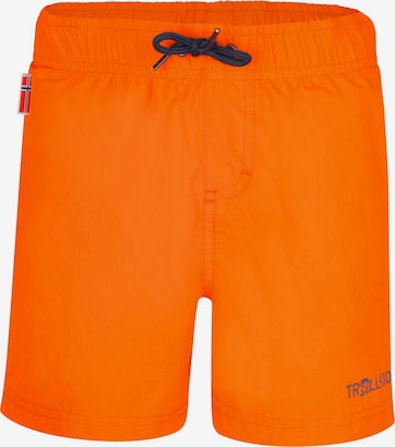 TROLLKIDS Board Shorts in Orange: front