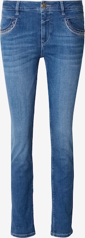 Regular Jeans 'MMNaomi' de la MOS MOSH pe albastru: față