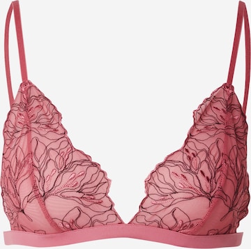 rožinė Samsøe Samsøe Trikampė Liemenėlė 'Audrey': priekis