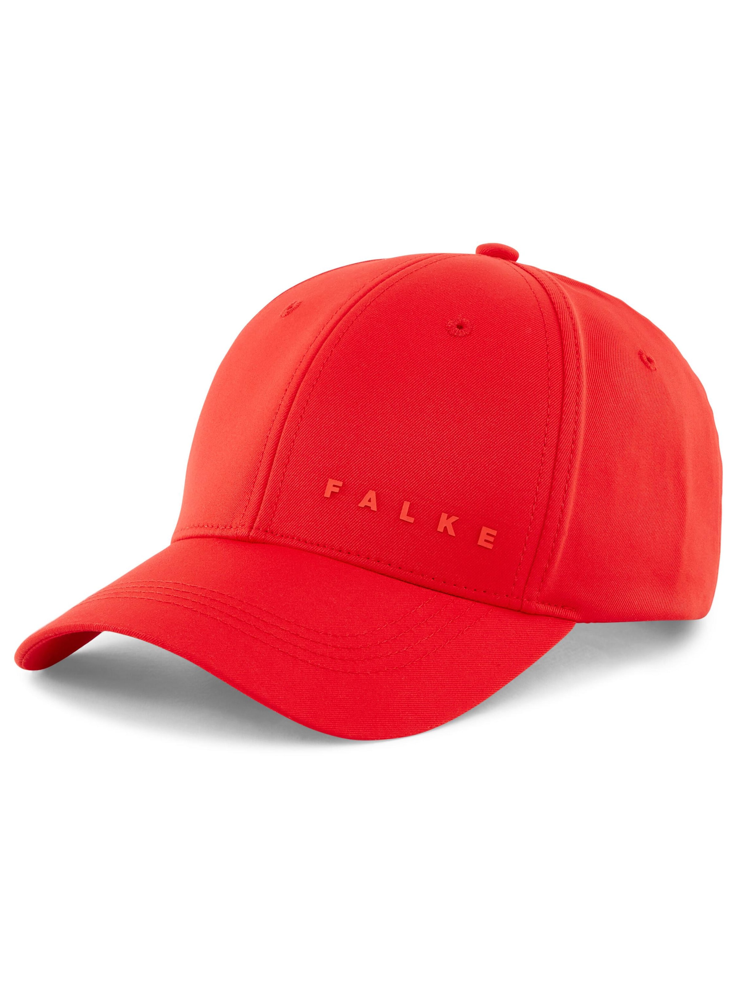 FALKE Athletic Cap in Red: front