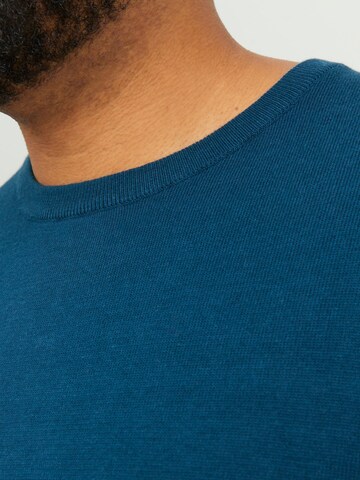 Jack & Jones Plus Pullover in Blau
