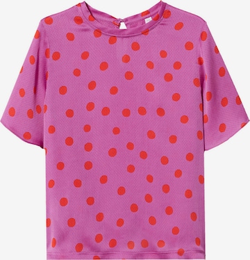 Bluză 'Nice' de la MANGO pe roz: față