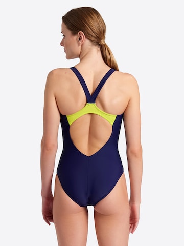 ARENA Bralette Swimsuit 'THREEFOLD R' in Blue