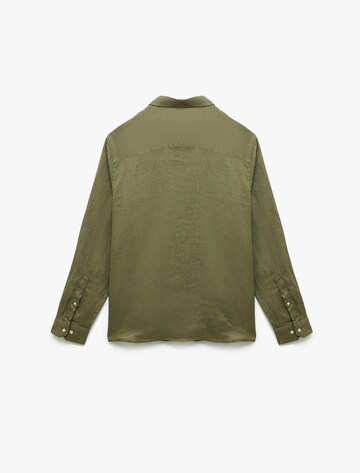 Koton Regular Fit Hemd in Grün