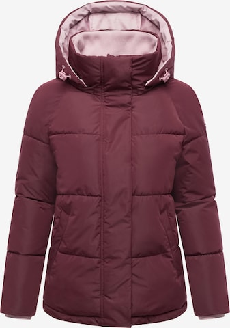 Giacca invernale 'Omariaa 16' di MARIKOO in rosso: frontale
