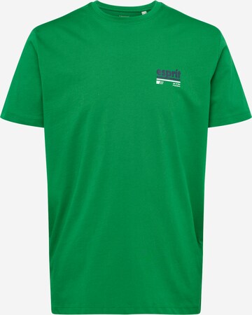 Tricou de la ESPRIT pe verde: față