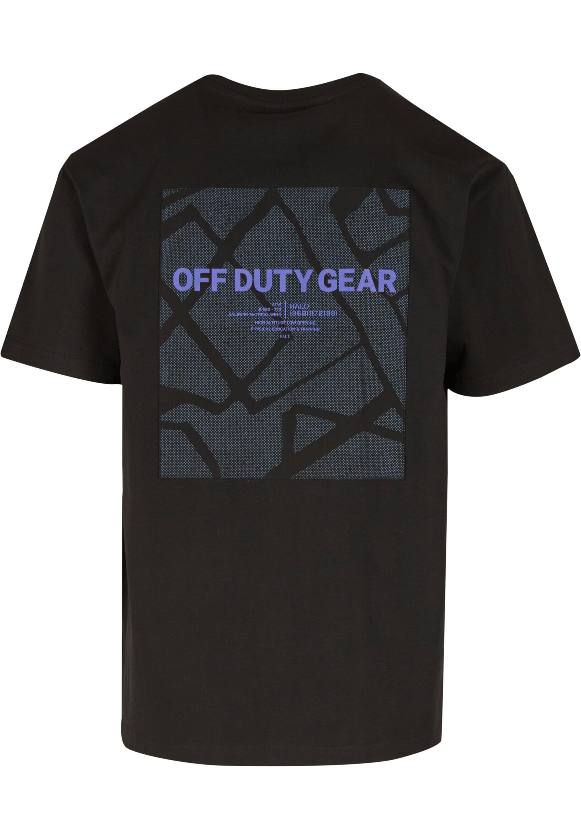 HALO T-Shirt 'Patch Graphic' in Schwarz: Vorderseite