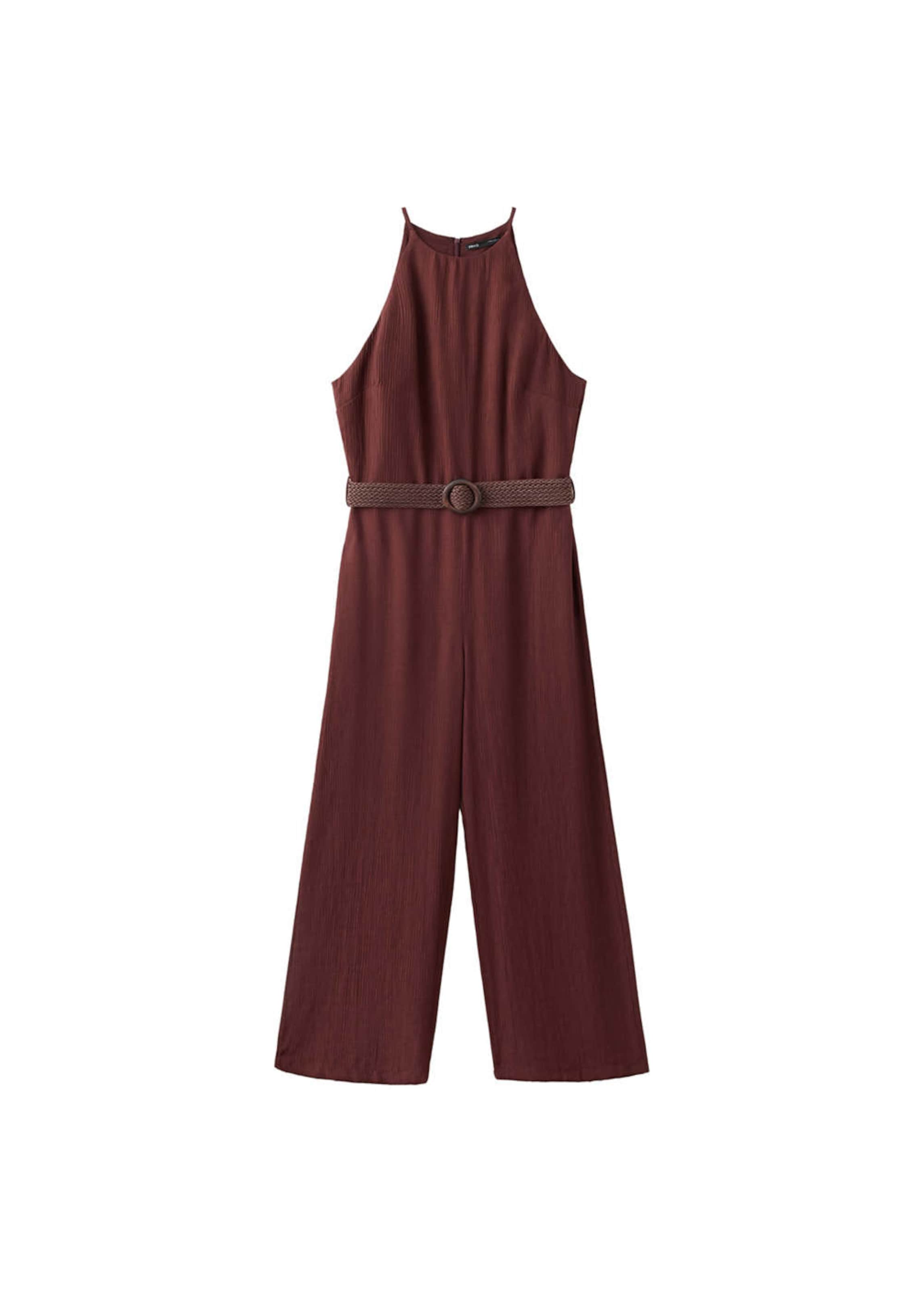 MANGO Jumpsuit in Rot: Vorderseite