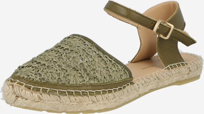 Fred de la BretoniÈre Sandales en vert, Vue avec produit