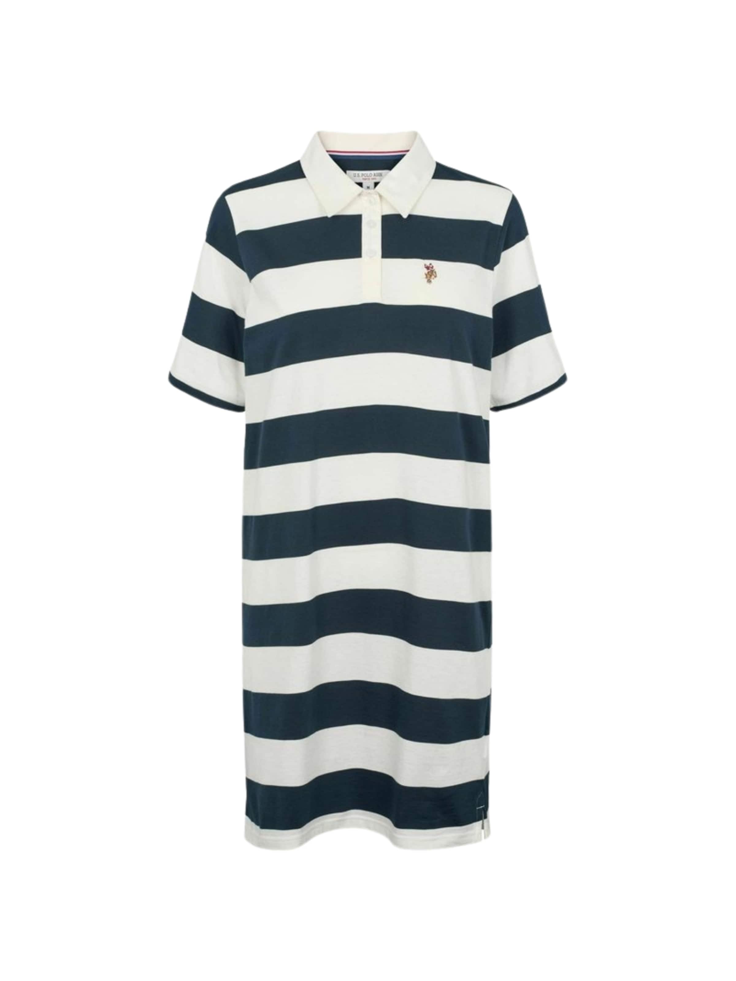 U.S. POLO ASSN. Jurk ' UWLeyra ' in Blauw: voorkant