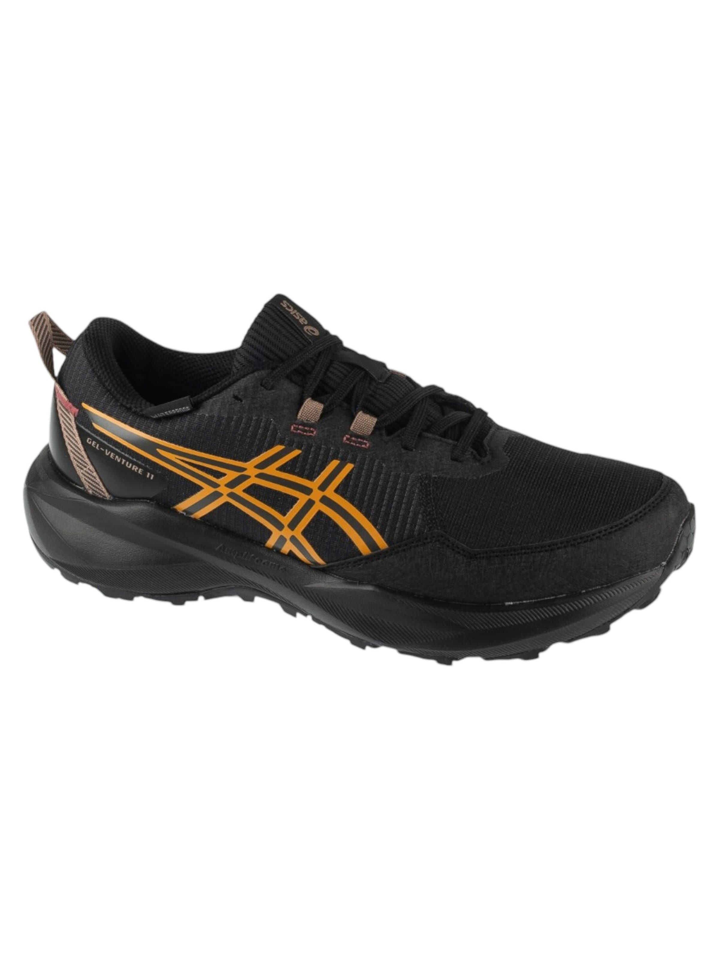 ASICS Loopschoen 'Asics Gel-Venture 11 Waterproof' in Zwart: voorkant