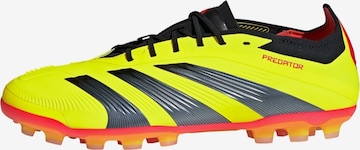 ADIDAS PERFORMANCE Soccer Cleats 'Predator Elite 2G/3G AG' in Yellow: front