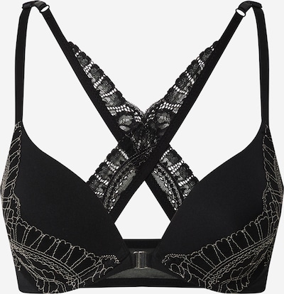 Hunkemöller BH in schwarz / silber, Produktansicht