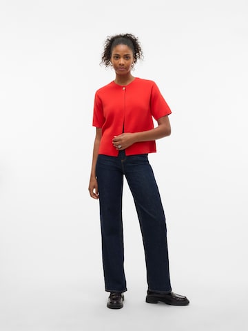 VERO MODA Cardigan 'VMGold' i rød