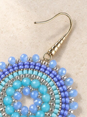 Boucles d'oreilles 'Ibiza Halo' Alster Herz en vert