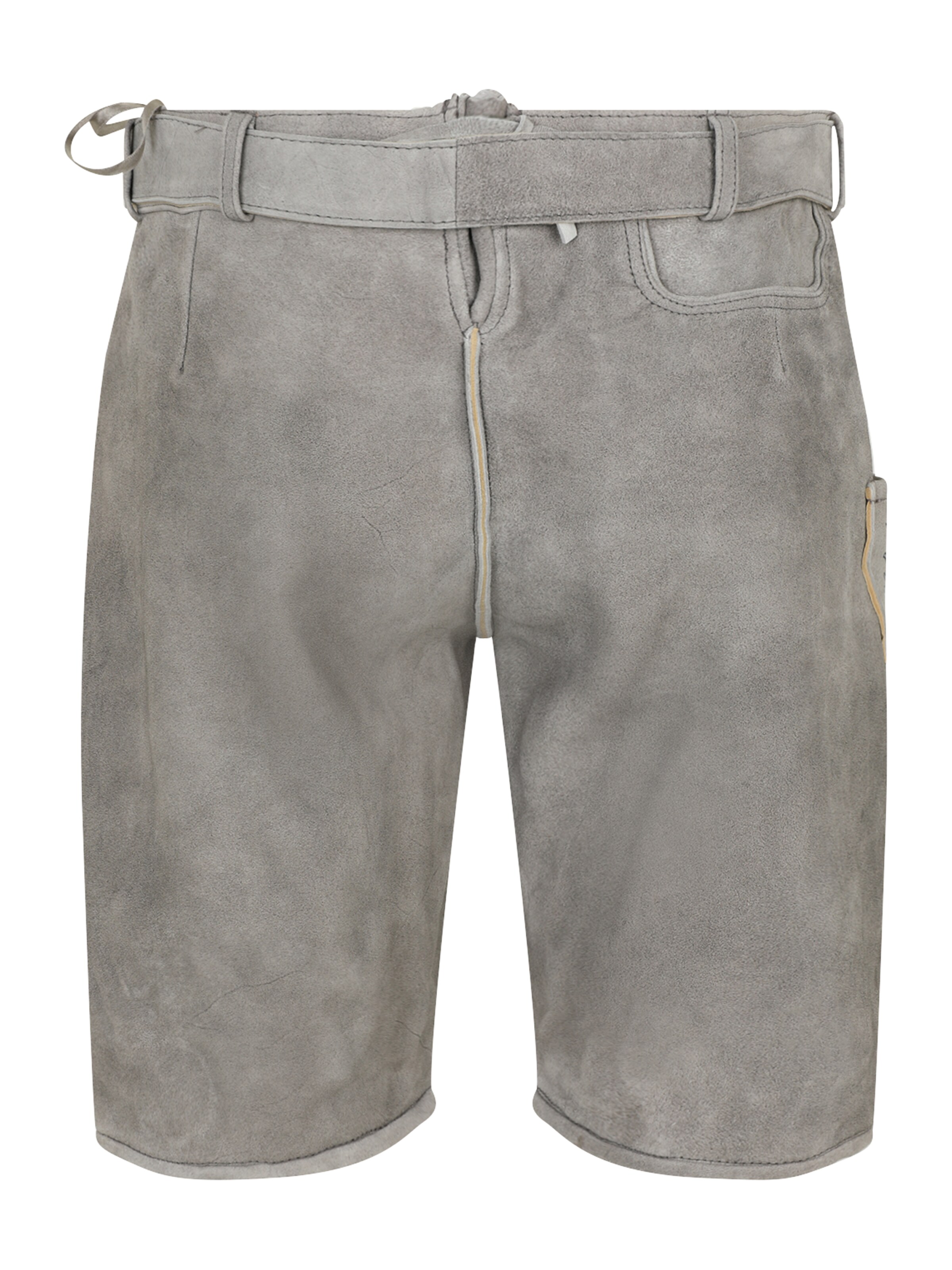 Krüger Buam Regular Trachtenhose in Grau