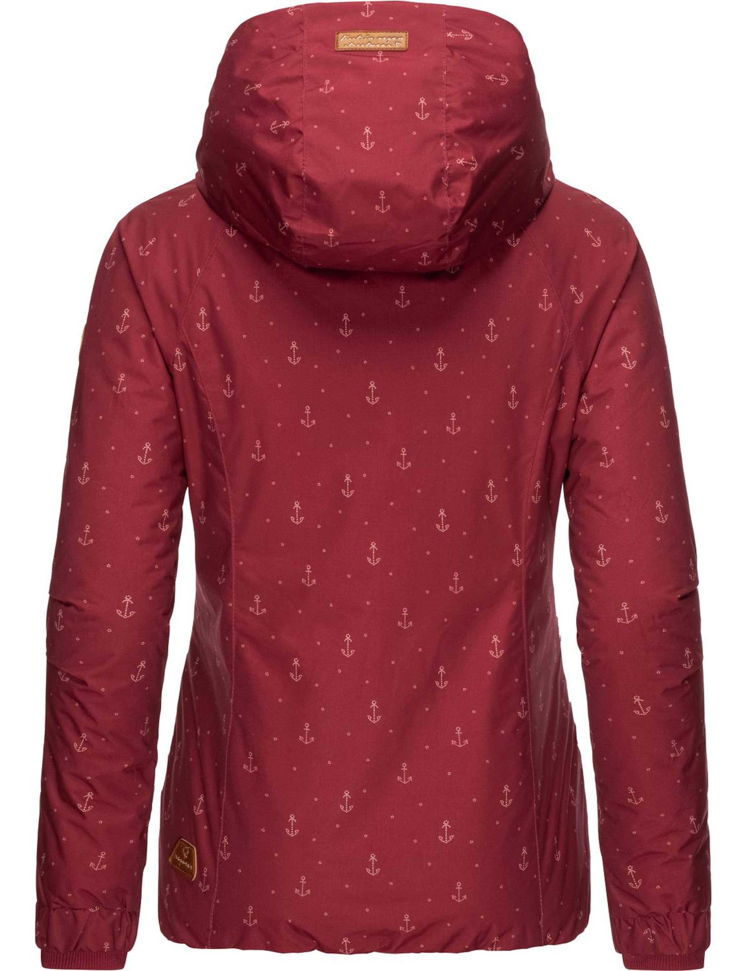 Ragwear Overgangsjakke 'Dizzie Marina' i rød