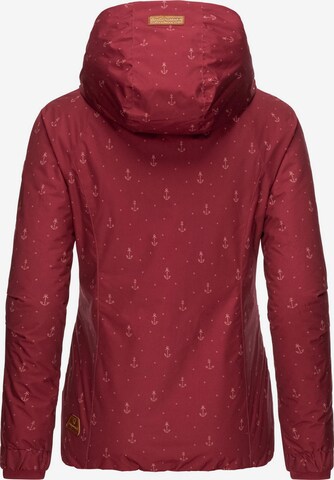 Ragwear Winterjacke 'Dizzie Marina' in Rot