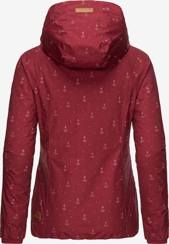 Ragwear Between-Season Jacket 'Dizzie Marina' in Red