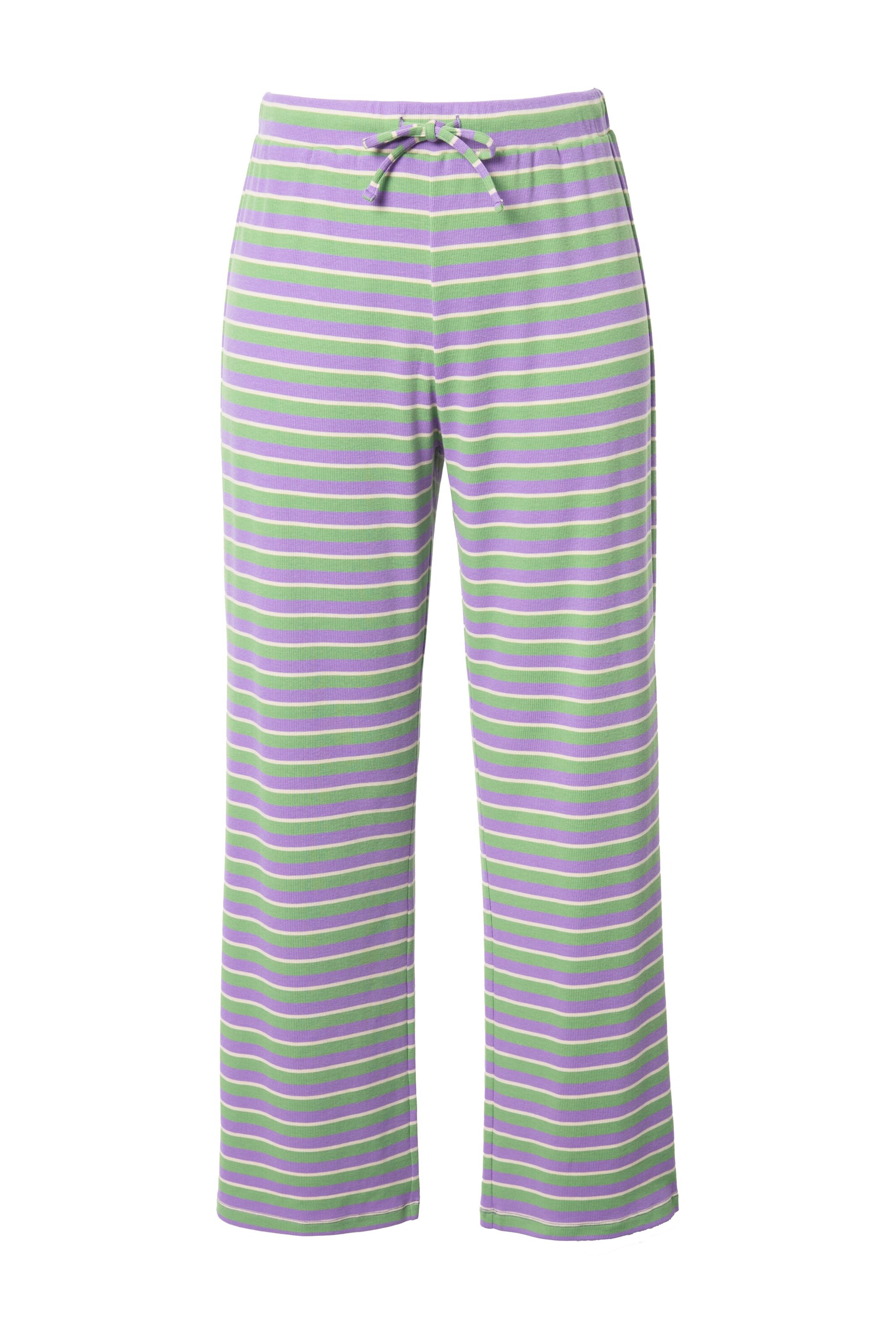 Studio Untold Wide leg Broek in Lila: voorkant