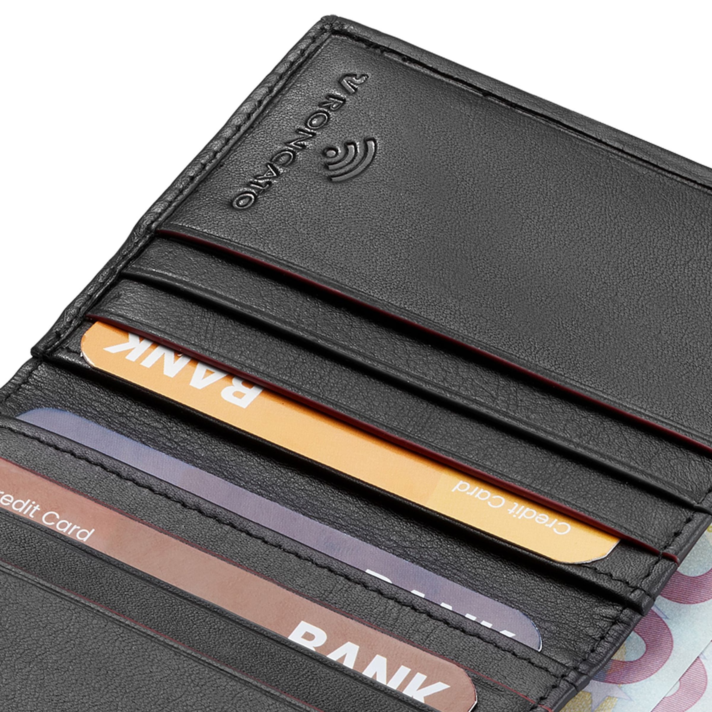 Roncato Portemonnaie 'Detroit' in Schwarz