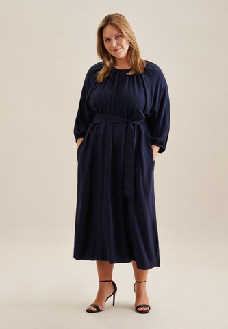 SEIDENSTICKER Shirt Dress in Blue: front