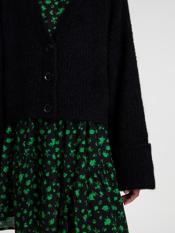 EDITED Knit Cardigan 'Violetta' in Black
