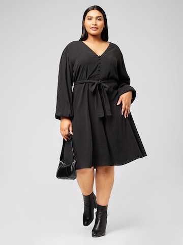 Rochie 'Melody' de la Guido Maria Kretschmer Curvy pe negru