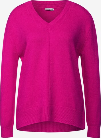 STREET ONE Pullover i pink: forside