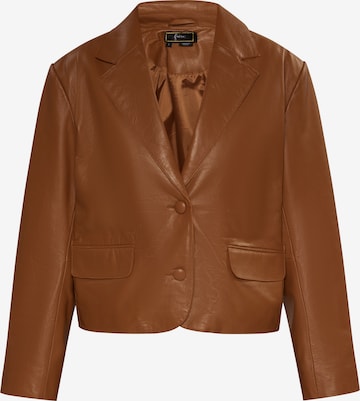 Blazer faina en marron : devant