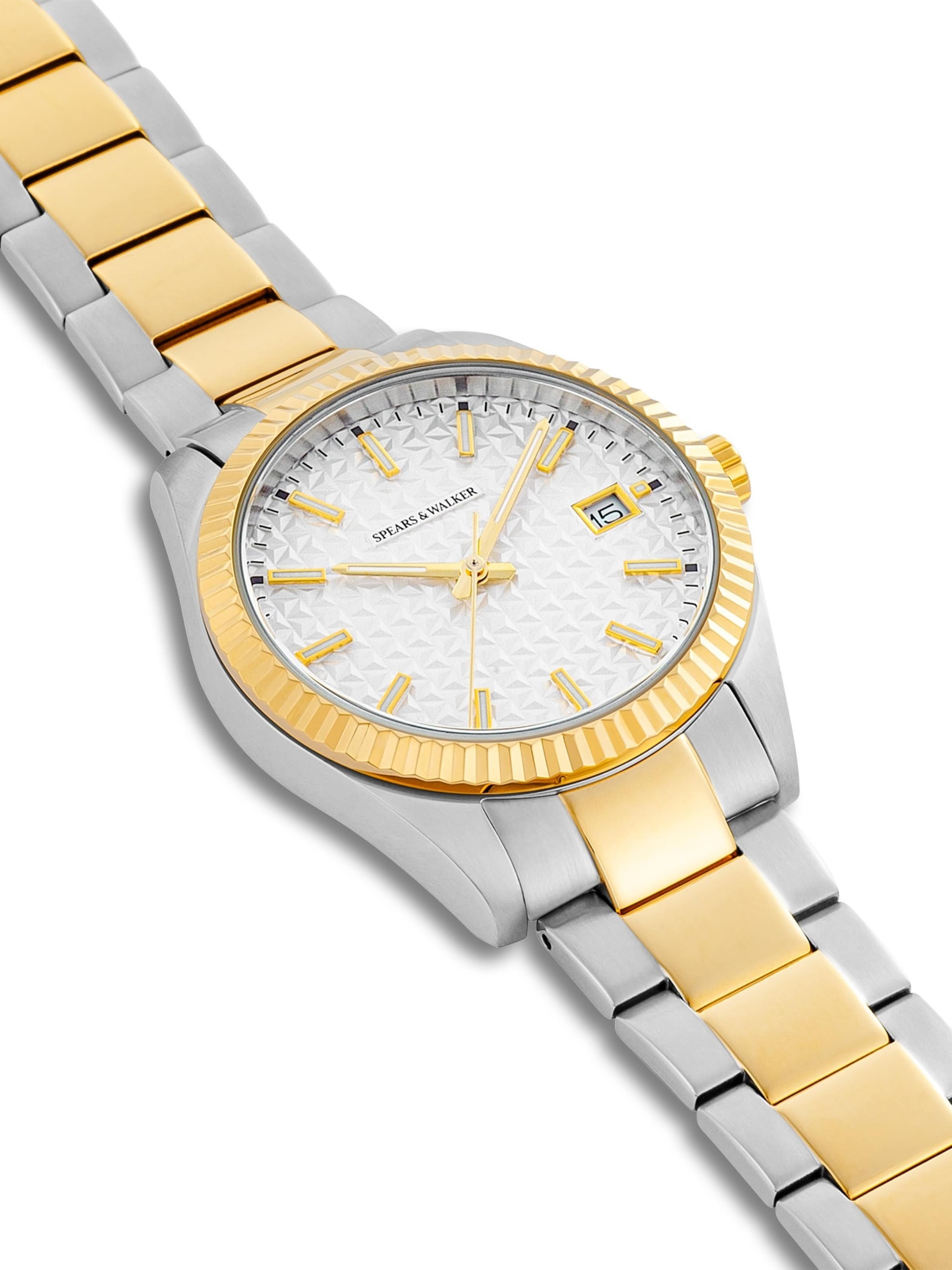 Orologio analogico di Spears & Walker in oro