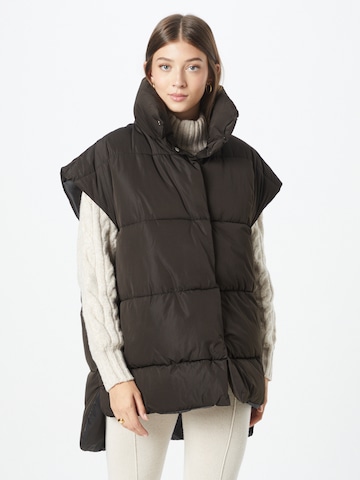 Gilet di Misspap in nero: frontale