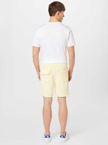 MOUTY Regular Pants 'June' in Yellow