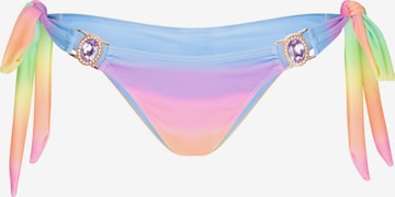 Moda Minx - Cueca biquíni em mistura de cores: frente