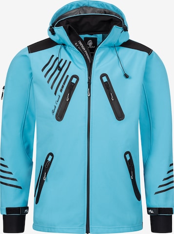 Rock Creek Outdoorjacke in Blau: predná strana