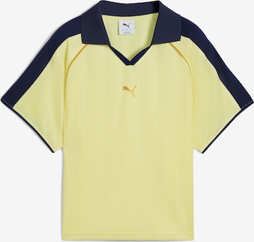 Maillot 'T7' PUMA en jaune : devant