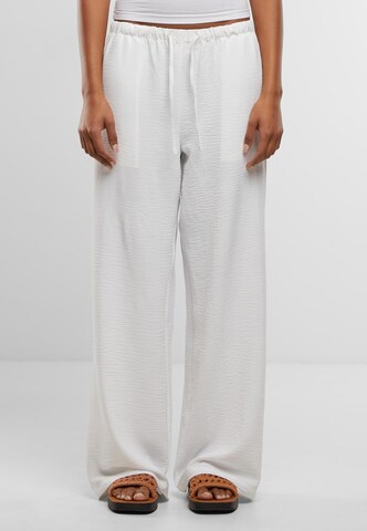 Wide Leg Pantalon Urban Classics en blanc : devant
