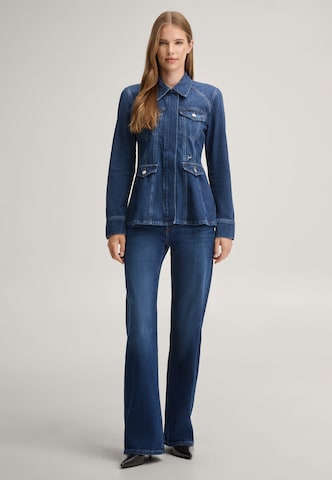 JOOP! Wide leg Jeans 'Elvira' in Blauw