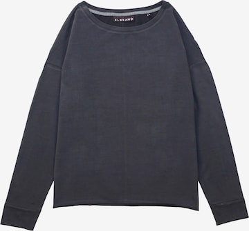Elbsand Sweatshirt 'Riane' in Grey: front