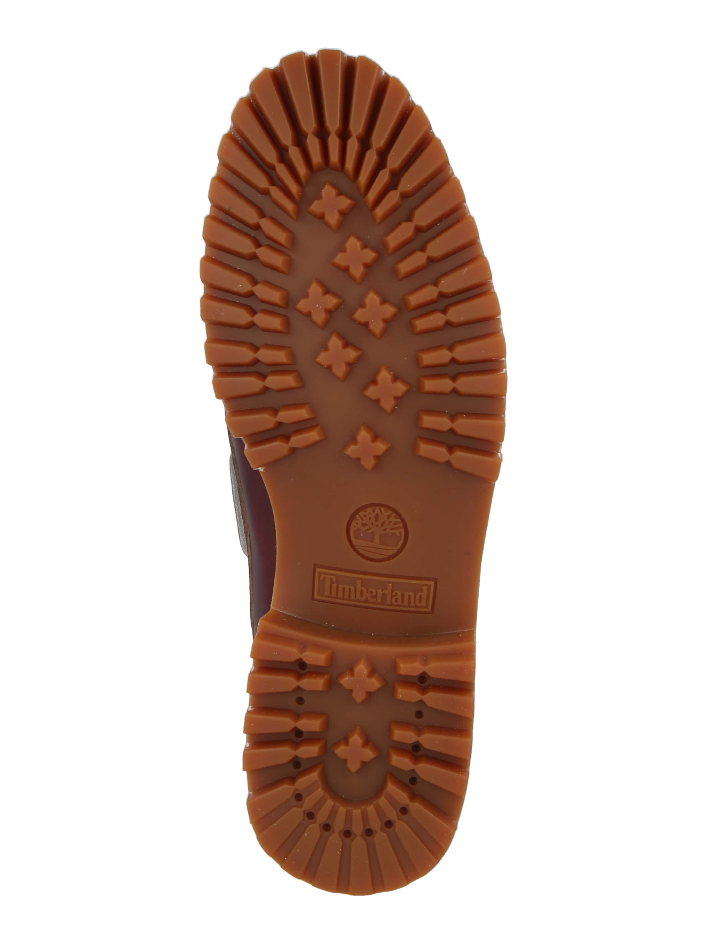 TIMBERLAND Lace-up shoe 'Authentics 3 Eye Classic Lug' in Brown